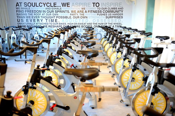 The recently opened Soul Cycle in Miami