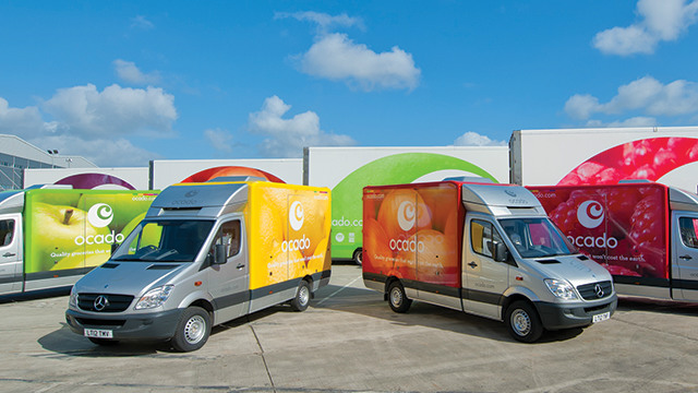 Ocado shares up 4pc on strong sales