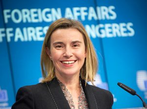 Federica Mogherini, High Representative of the European Union for Foreign Affairs and Security Policy and Vice-President of the European Commission