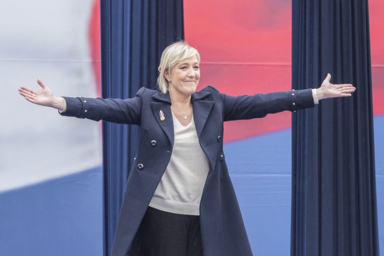 How could a win for Marine Le Pen affect the financial markets?