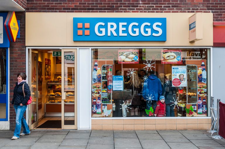 Greggs shares up after sales rise 9%