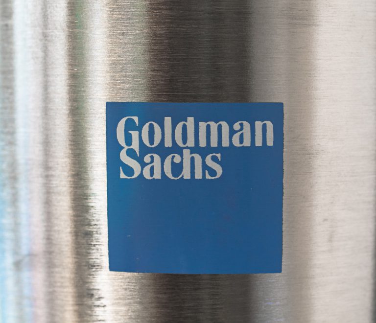 Goldman Sachs shares slip after reporting trading decline