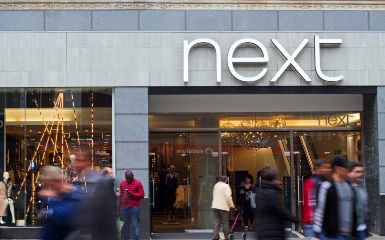 Next share price jumps 10pc after sales guidance upgrade