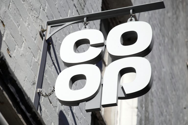 Co-op plunges to £132m after bank stake write-off
