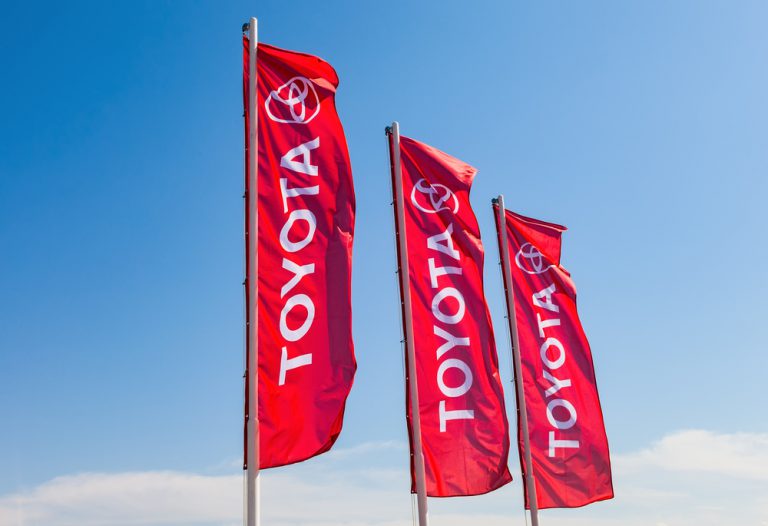 Toyota sales up 10%