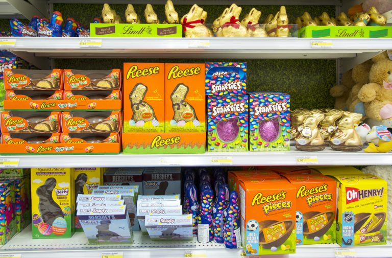 A sucessful Easter for supermarkets, who see fastest rate of sales since 2013