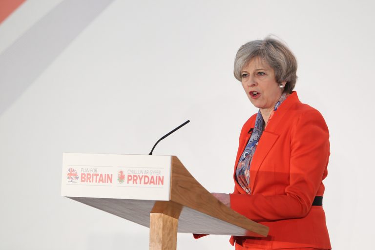 May confirms backing from DUP