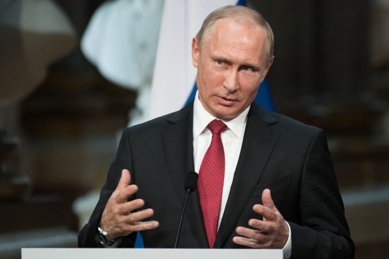 Putin wins landslide election, securing 75pc of votes
