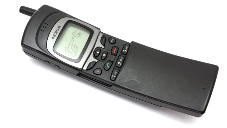 The Nokia 8110 aka the-Matrix-phone is back