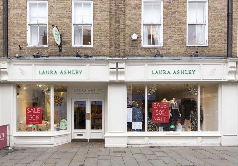 Laura Ashley profits fall 98pc amid challenging” trading conditions
