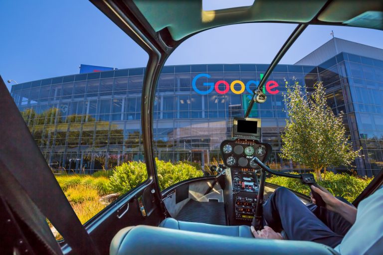 Google shares rise on strong revenues