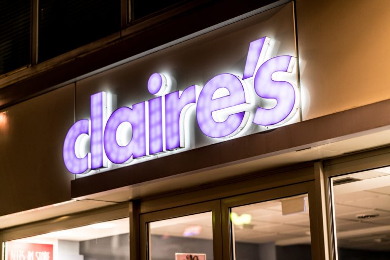 Claire’s Accessories files for bankruptcy in the U.S