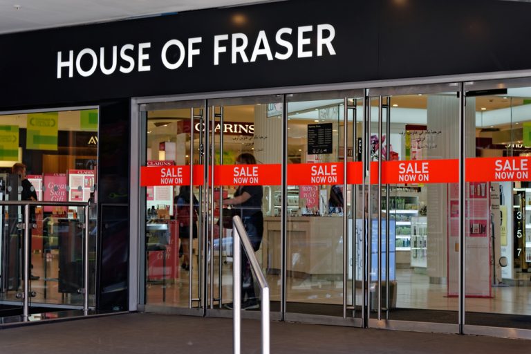 House of Fraser set to close further stores