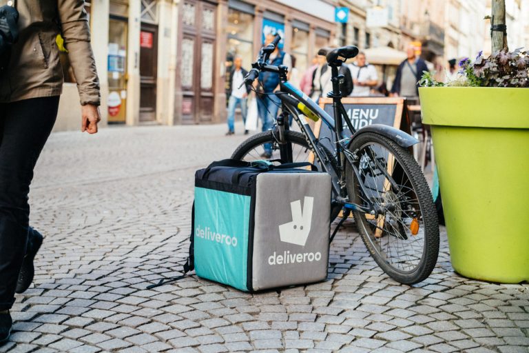 Deliveroo shares jump as Delivery Hero buys stake