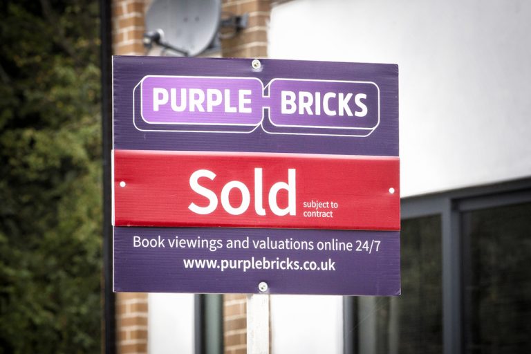 Purplebricks shares fall almost 13% on interim results