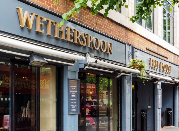 J D Wetherspoon Q2 sales rise