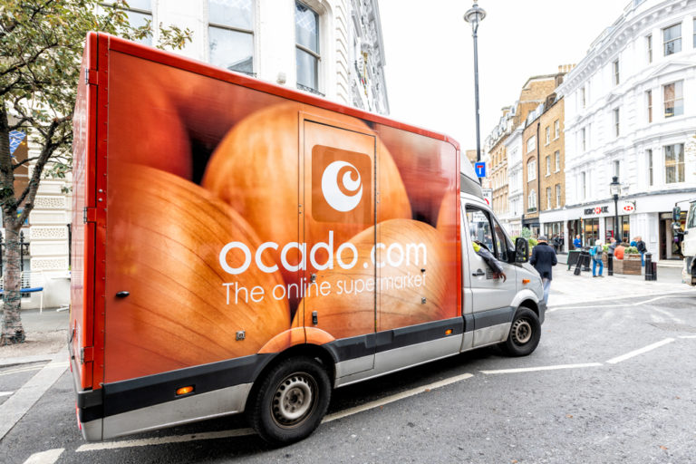 Ocado shares rise but losses widen