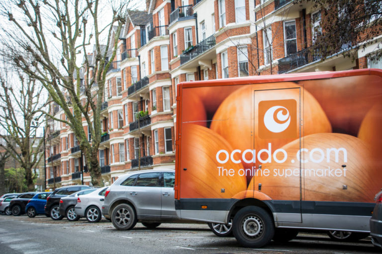 Ocado shares spike as it boosts profit target by 50%