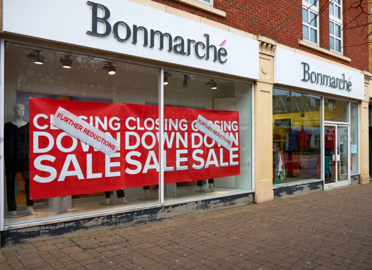 Bonmarché collapses into administration for a second time
